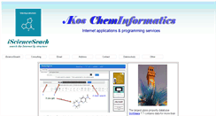 Desktop Screenshot of isciencesearch.com
